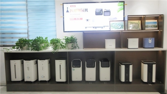 Nebulizatörlü Taşınabilir 1 - 5L Ev Oksijen Jeneratörü