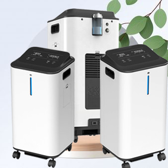 5L Taşınabilir O2 Konsantratörü Oksijen Yapma Makinesi AC 220V / 110V