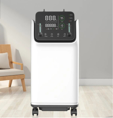 Hastane için 10 litre Sabit Akışlı Taşınabilir Konsantratör Oksijen Makinesi