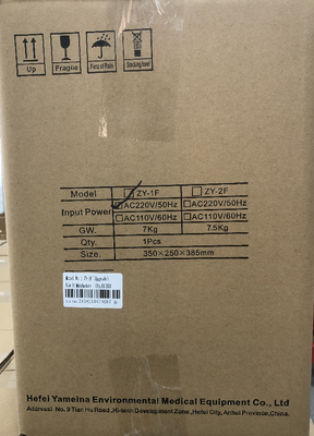 Ev için Tıbbi Oksijen Mini Makinesi 7L Oksijen Üreten Makine