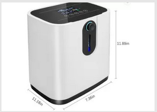 OEM Sessiz 5 L PSA Ev Tipi Oksijen Jeneratörü Konsantratörü 20 Lpm