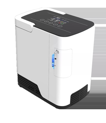1L Taşınabilir Evde Bakım O2 Solunum Makinesi Nebulizatör Akciğerler Oksijen Makinesi