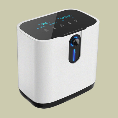 LED Ekranlı CE Medical Amonoy O2 Oksijen Konsantratörü 2 Litre